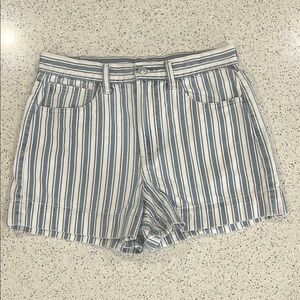 American Eagle Striped Shorts